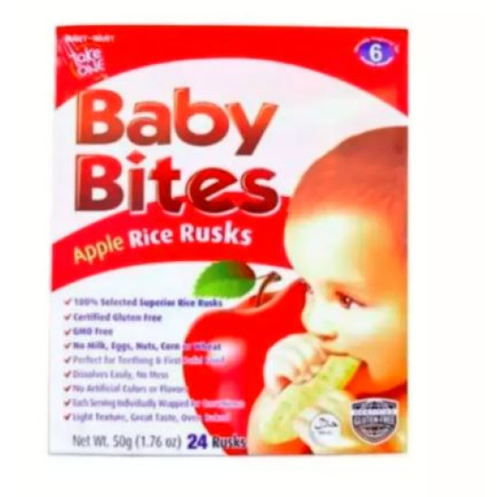 TAKE ONE BABY BITE APPLE 50G