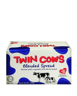 TWIN COWS FAT SPREAD 250G