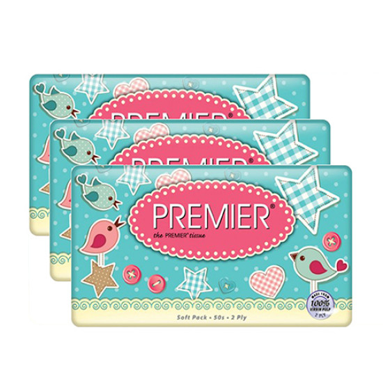 PREMIER VINTAGE SOFT PACK 50S*3