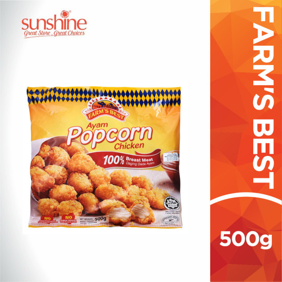 FARM'S BEST CHICKEN POPCORN 500G