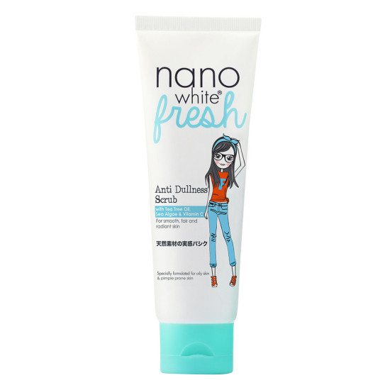 NANOWHITE FRESH ANTI-DULLNESS SCRUB 80G