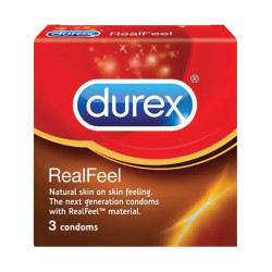 DUREX REAL FEEL 3'S DUREX REAL FEEL 3'S