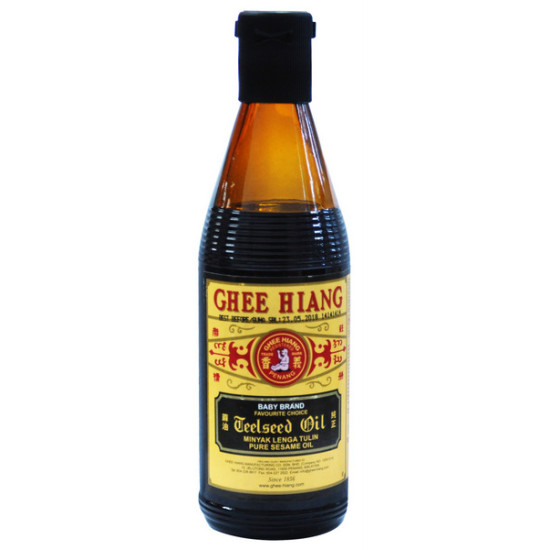 GHEE HIANG PURE SESAME OIL-BLACK 560ML