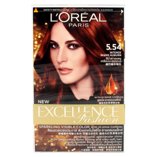 L'OREAL HAIR COLOR EXCELLENCE FASHION - 5.54