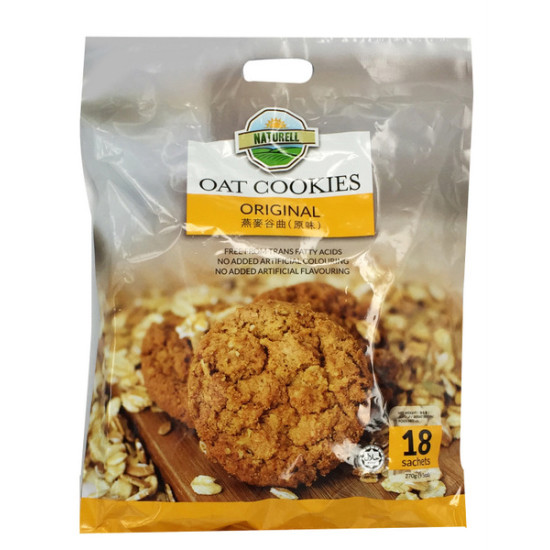 NATURELL OAT COOKIES ORIGINAL 270GM