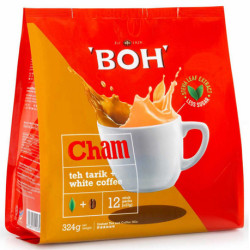 BOH TEA TARIK + WHITE COFFEE 27GM*12 BOH TEA TARIK + WHITE COFFEE 27GM*12