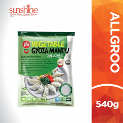 ALLGROO VEG GYOZA MANDU 540G ALLGROO VEG GYOZA MANDU 540G