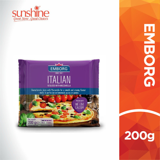 EMBORG PSC MOZZA ITALIAN 200G