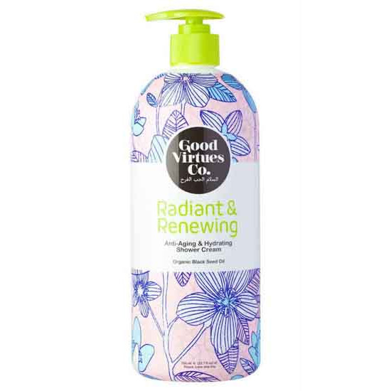 GOOD VIRTUES CO RADIANT & RENEWING SHOWER CREAM AN