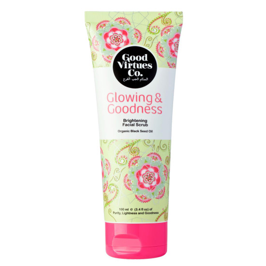 GOOD VIRTUES CO GLOWING & GOODNESS FACIAL SCRUB BR