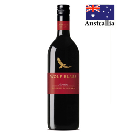 WOLF BLASS RED LABEL CAB SAUVIGNON 750ML