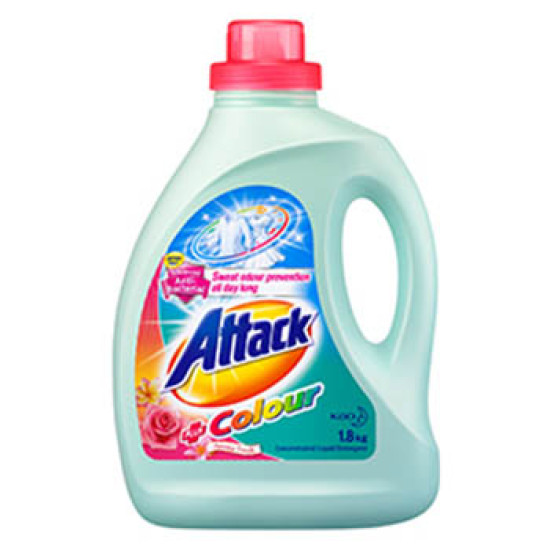 ATTACK LIQUID DETERGENT COLOUR 1.8KG