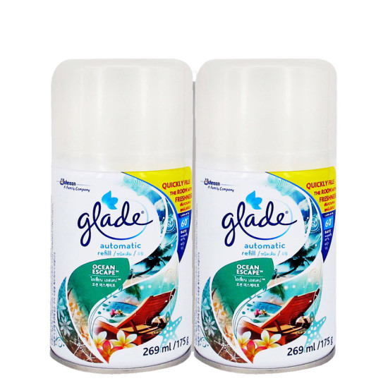 GLADE - AUTO SPRAY REFILL OCEAN ESAPE (TWIN PACK) 