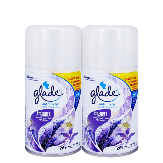 GLADE - AUTO SPRAY REFILL LAVENDER (TWIN PACK) 175