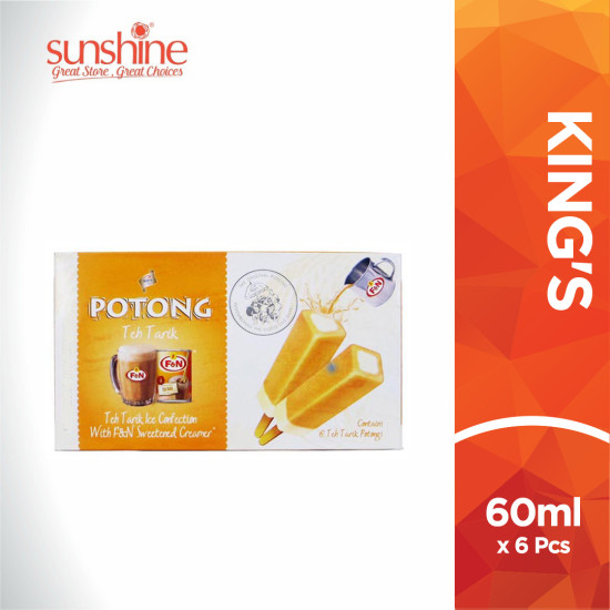 KING'S POTONG TEH TARIK MULTI PACK 60ML*6