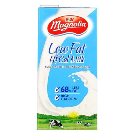 MAGNOLIA UHT LOW FAT HI CAL MILK 1L