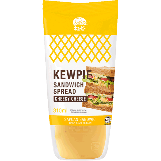 KEWPIE SANDWICH CHESSY CHEESE 310ML