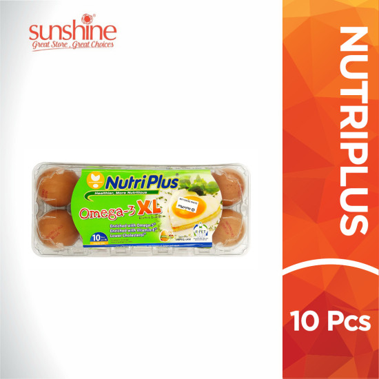 NUTRIPLUS OMEGA EGG XL 10S