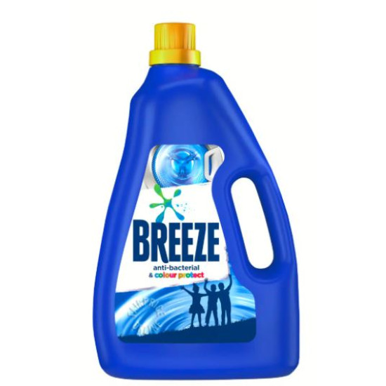 BREEZE LIQUID ANTI BACTERIA & COLOUR PROTECT 3.6KG