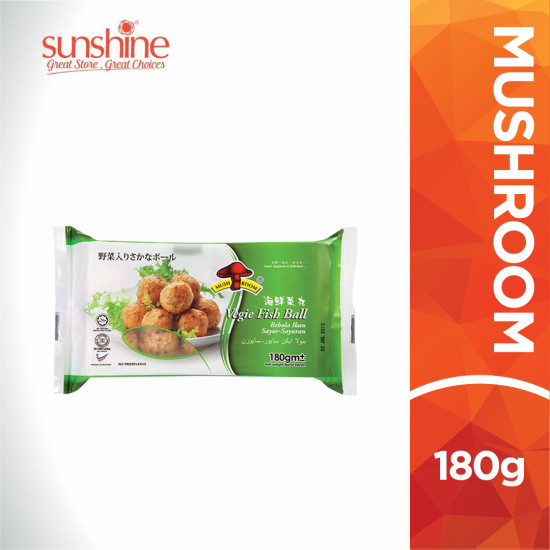 MUSHROOM VEGE FISH BALL 160G