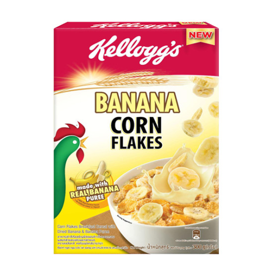 KELLOGGS BANANA CORN FLAKES 300GM