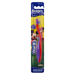 ORAL-B TOOTBRUSH STAGES 2 (MICKEY & MINNIE) 1'S ORAL-B TOOTBRUSH STAGES 2 (MICKEY & MINNIE) 1'S