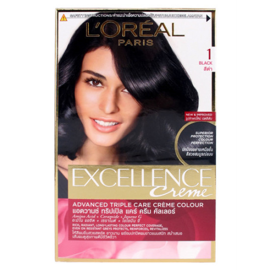 L'OREAL EXCELLENCE HAIR COLOR - 1 120ml