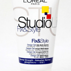 L'OREAL FIX & STYLE DESIGN HAIR GEL-NORMAL STRENGT