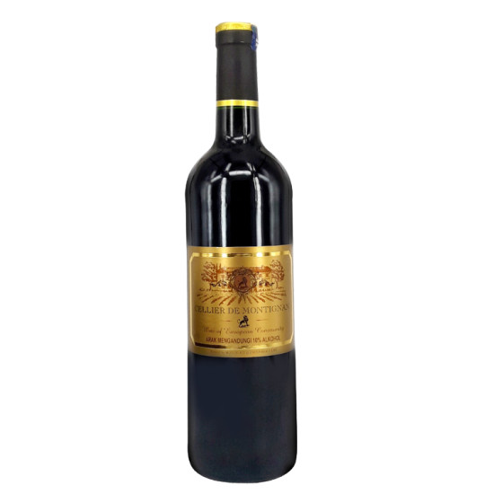 CELLIER DE MONRIGNAN ROUGE BORDEAUX 750ML.