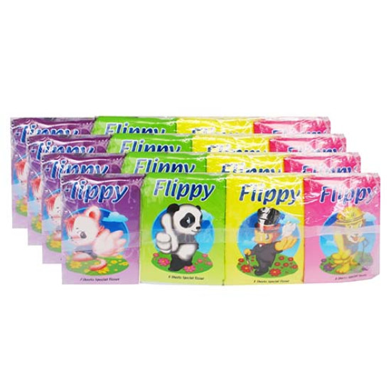 FLIPPY POCKET TISSUE 8S*12*4 TISSUE BATHROOM