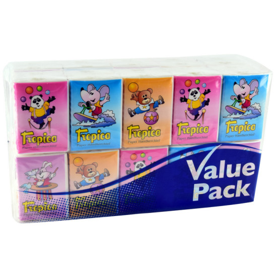 TROPIKA HANKY TISSUE 9S*10*4TB