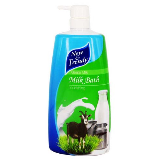 NEW TRENDY MILK BATH SHOWER GEL - GOAT MILK 850G