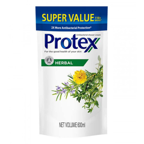 PROTEX SHOWER CREAM (REFILL) HERBAL 600ML