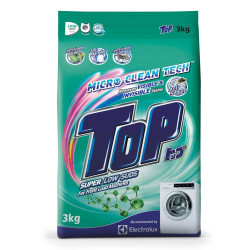 TOP LOW SUD DETERGENT POWDER 3KG TOP LOW SUD DETERGENT POWDER 3KG