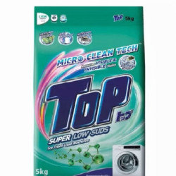 TOP LOW SUD DETERGENT POWDER 5KG TOP LOW SUD DETERGENT POWDER 5KG