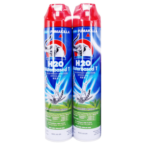 FUMAKILLA VAPE H2O AEROSOL 585ML*2 (TWINPACK)