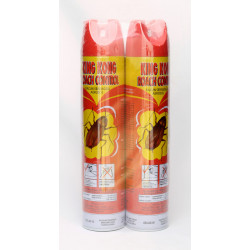 KING KONG ROACH CONTROL AEROSOL 600ML *2'S