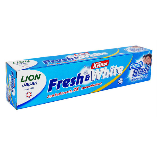 FRESH & WHITE ANTI-GEL TOOTHPASTE- BLUE 160GM