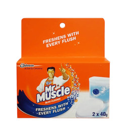 MR MUSCLE- KIWI KLEEN BLOO 40G*2S MR MUSCLE- KIWI KLEEN BLOO 40G*2S
