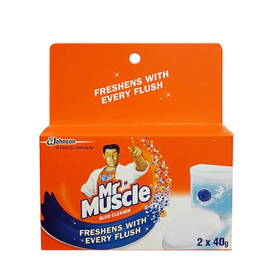 MR MUSCLE- KIWI KLEEN BLOO 40G*2S