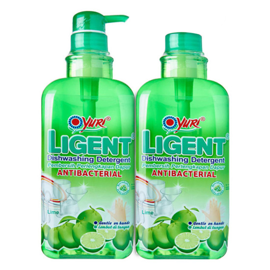 YURI LIGENT DISHWASH - LIME 1 LIT *2