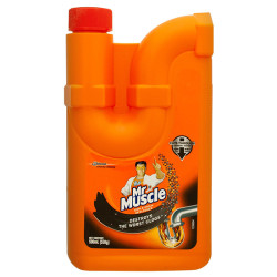 MR. MUSCLE SINK & DRAIN DECLOGGER 500ML MR. MUSCLE SINK & DRAIN DECLOGGER 500ML