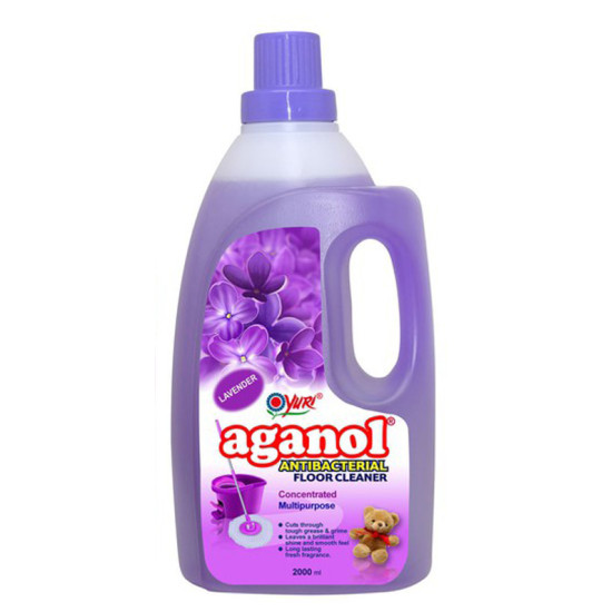 YURI AGANOL FLOOR CLEANER LAVENDER 2 LITER + 1 LIT