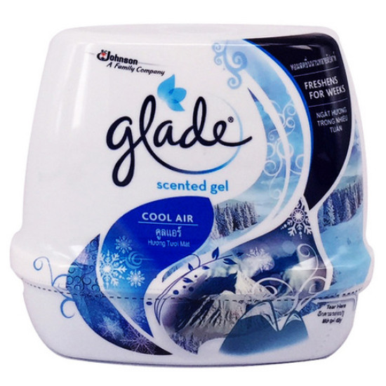 GLADE SCENTED GEL COOL AIR 180G