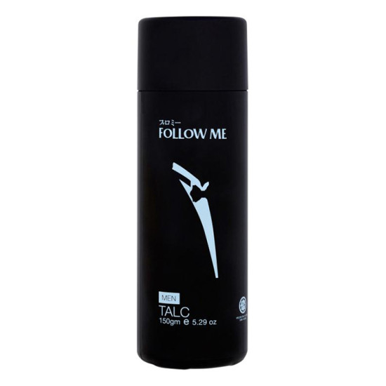 FOLLOW ME MEN TALCUM - BLACK 150G