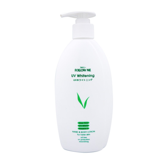 FOLLOW ME UV WHITE BODY LOTION 400ML