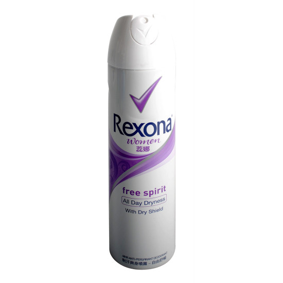 REXONA WOMEN DEODORANT SPRAY FREE SPIRIT 150ML