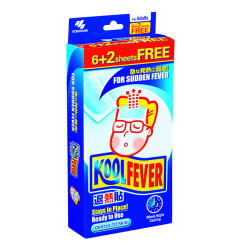 KOOL FEVER COOLING GEL SHEET ADULT 6'S
