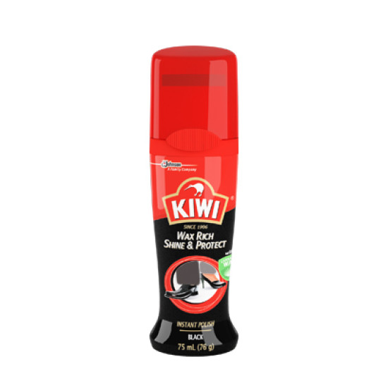 KIWI-RICH WAX SHINE-BLACK 75ML