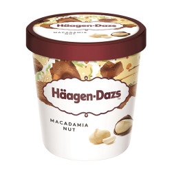 HAAGEN DAZS ICE CREAM MACADAMIA NUT 473ML HAAGEN DAZS ICE CREAM MACADAMIA NUT 473ML